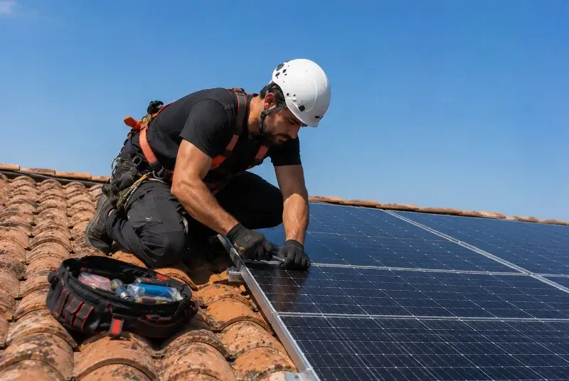 Maintenance et monitoring de panneaux solaires à Gardouch