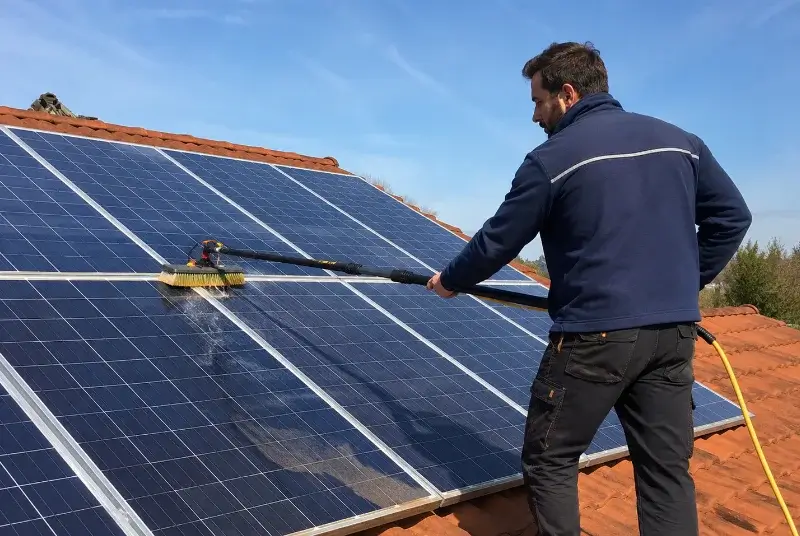 Nettoyage et entretien de panneaux solaires à Gardouch